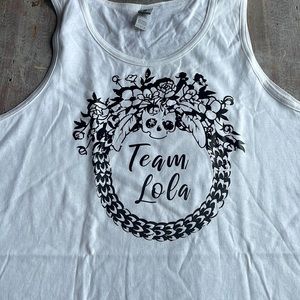 Team Lola Mens Skull Tank